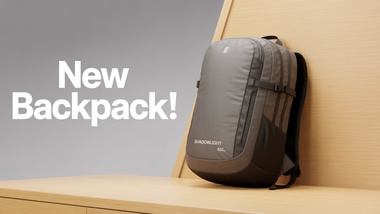 Video thumbnail for OV Shadowlight Carbon 60 Backpack Unboxing