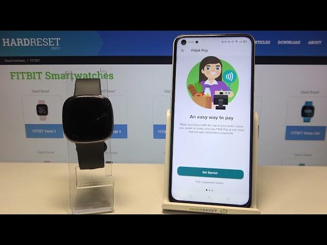 Video thumbnail for How to Set Up Wallet on FITBIT Sense – Add Payment