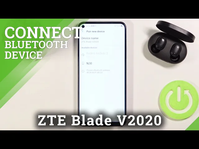 Video thumbnail for How to Connect ZTE Blade V2020 to XIAOMI AirDots2 – Bluetooth Connection