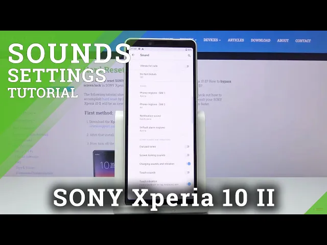 Video thumbnail for How to Activate Touch Sounds in SONY Xperia 10 II – Turn on Touch Sounds