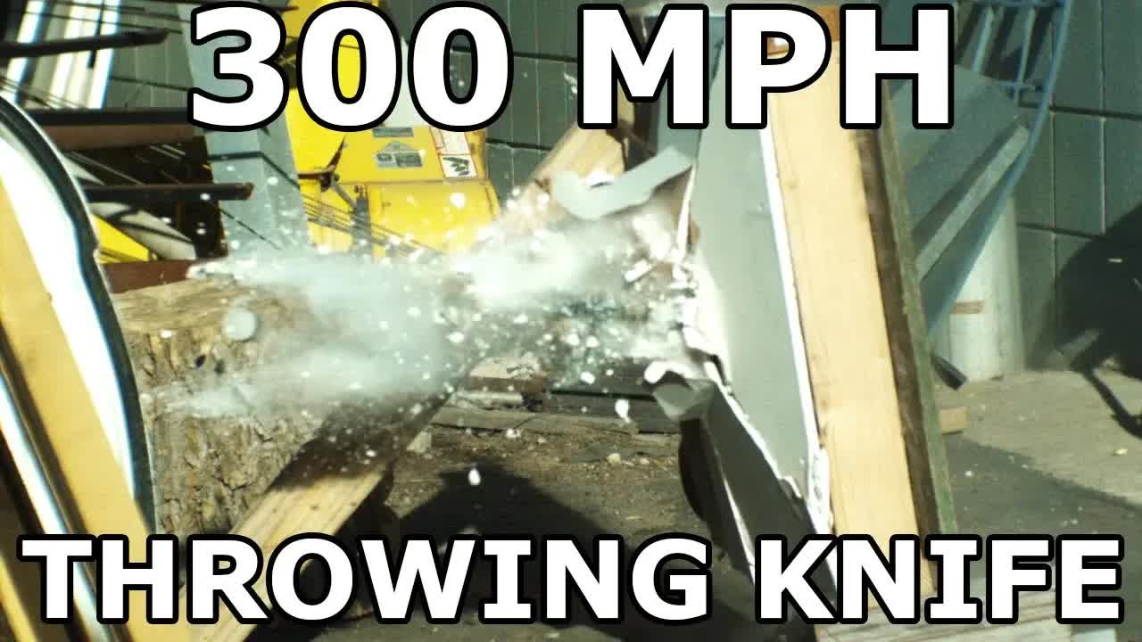 Video thumbnail for Knife Throwing: Target Practice & Metal Workshop DIY