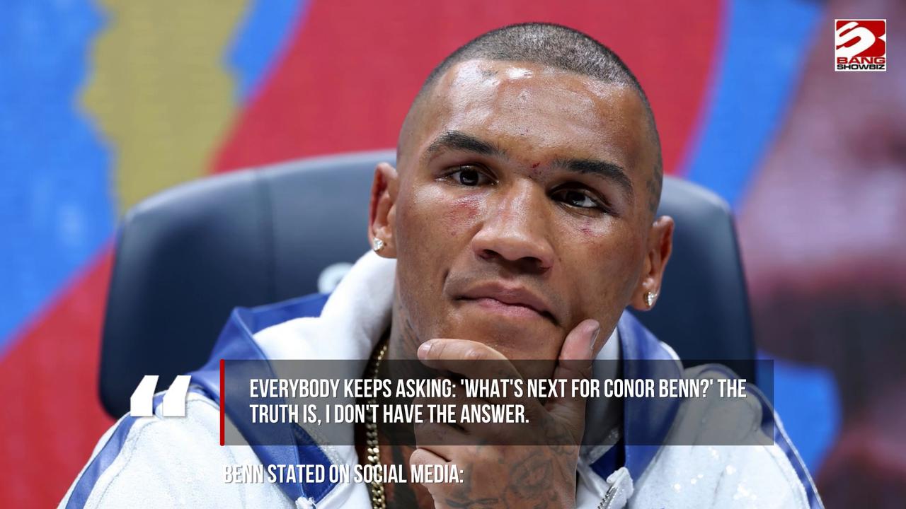 Video thumbnail for Conor Benn admits uncertainty over his boxing future following defeat to Ryan Garcia