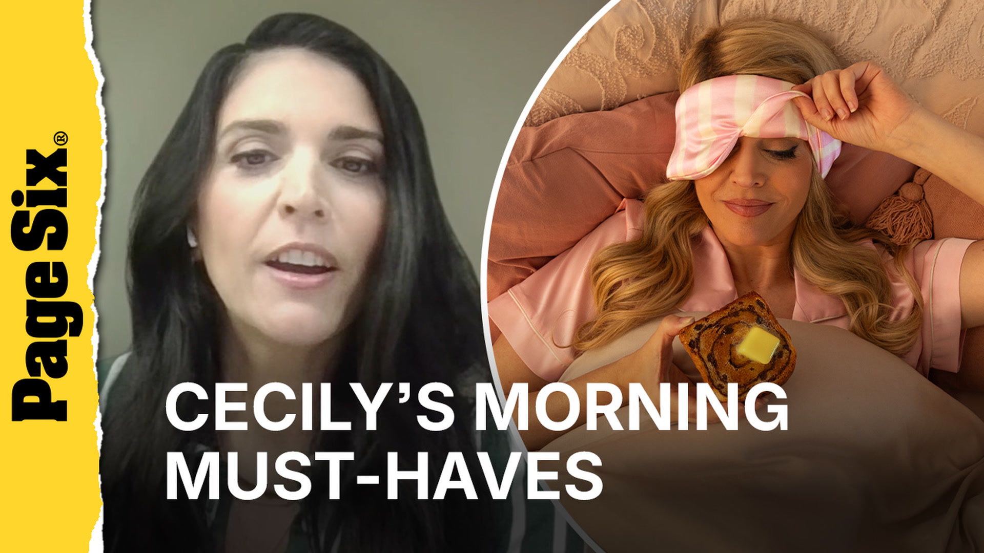 Video thumbnail for Cecily Strong's morning must-haves, from K-beauty SPF to the lip gloss she buys in bulk
