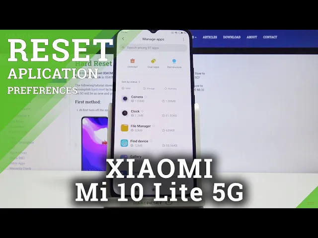 Video thumbnail for How to Reset App Preferences on XIAOMI Mi 10 Lite 5G – Restore App Defaults