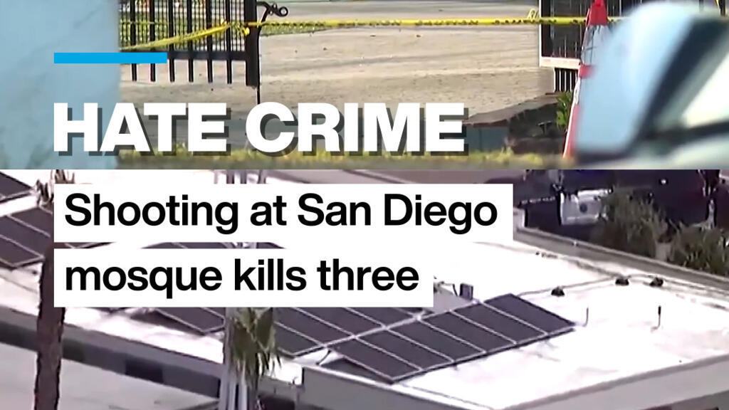 Video thumbnail for Deadly attack by teen gunmen on a San Diego mosque