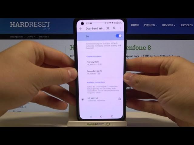Video thumbnail for How to Activate Dual Band Wi-Fi on ASUS Zenfone 8