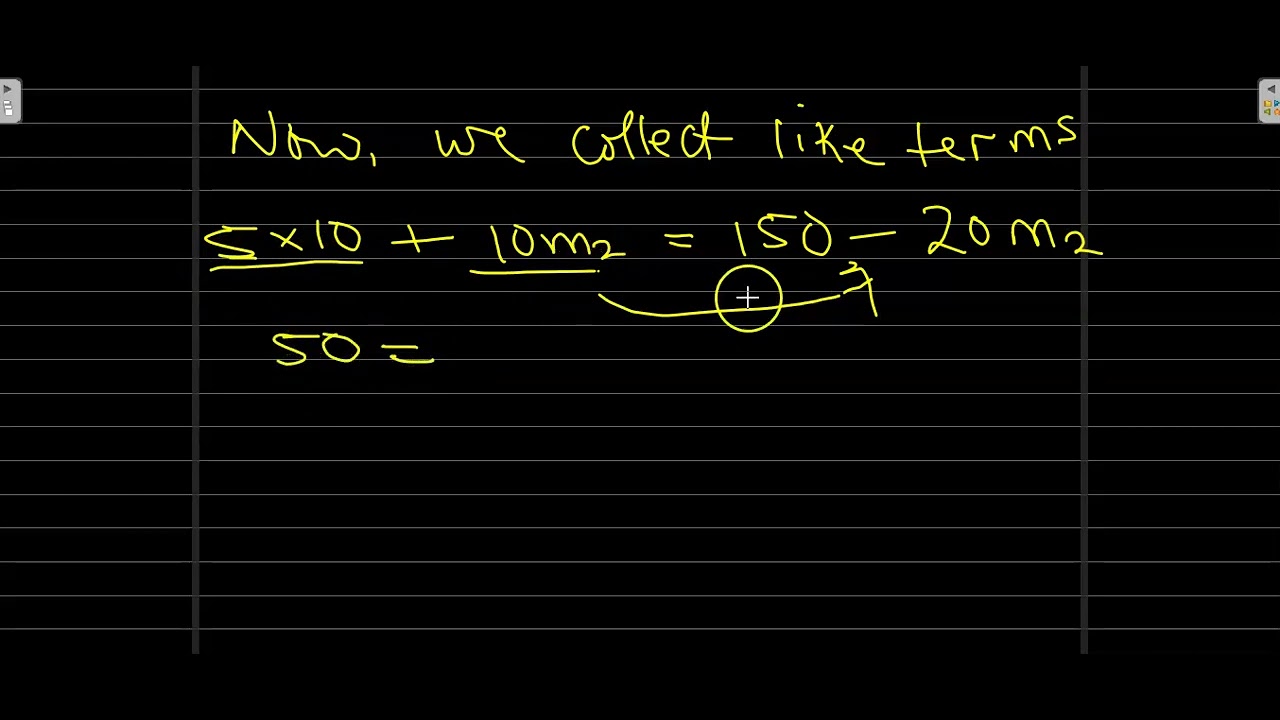 'Video thumbnail for Momentum: A body P of mass 5 kg moving with a velocity of 30 meter per second collides with another'