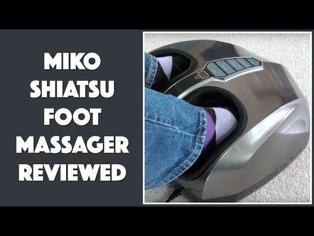 Video thumbnail for Miko Shiatsu Foot Massager - TESTED & REVIEWED!