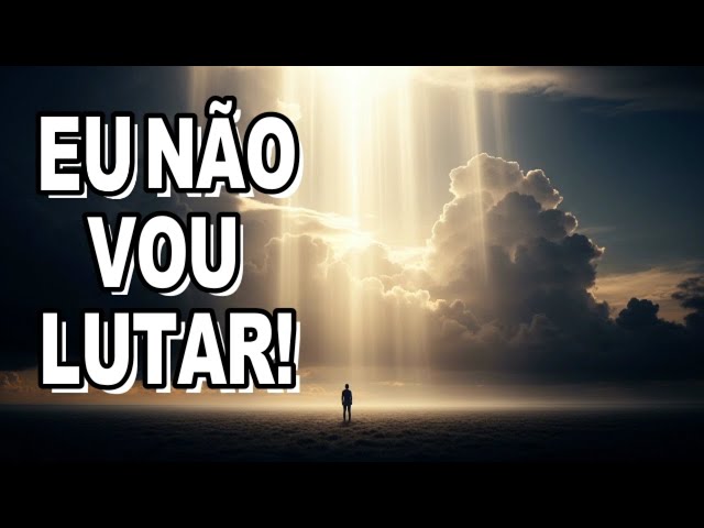 Video thumbnail for EU NÃO VOU LUTAR!!! JEOVÁ PELEJA POR MIM!!!
