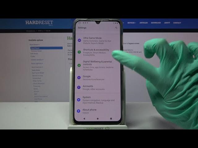 Video thumbnail for How to Turn On/Off Higher Contrast Text in VIVO V20 SE – Display Settings