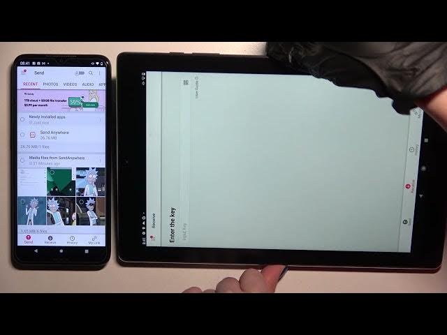 Video thumbnail for How to Transfer files from an Android to CHUWI HiPad X – Send Anywhere App
