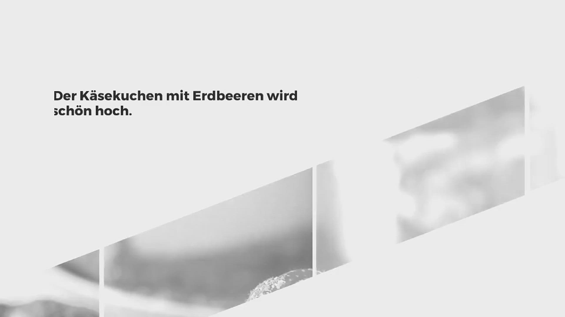 Video thumbnail for Cremiger Käsekuchen mit Erdbeeren