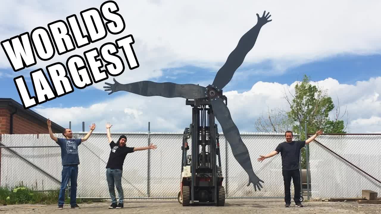 Video thumbnail for Giant Metalworking Workshop: Fidget Spinner & Ball Bearing Creations