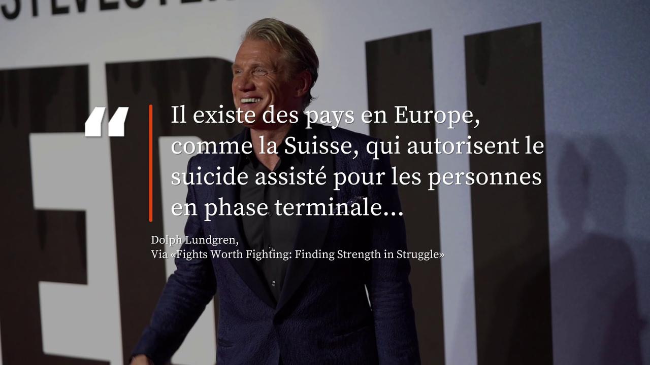Video thumbnail for Dolph Lundgren a voulu avoir recours au suicide assisté.