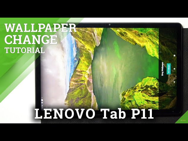 Video thumbnail for How to Change Wallpaper in Lenovo Tab P11 - Personalize Home & Lock Screen