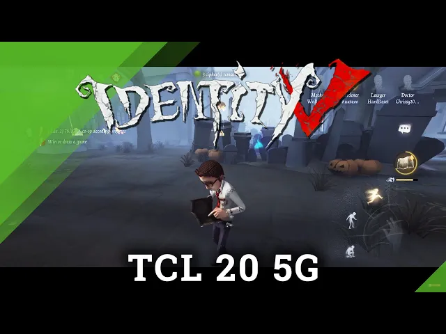 Video thumbnail for TCL 20 5G & Identity V (Screen Recording) - A Horror Survival Game