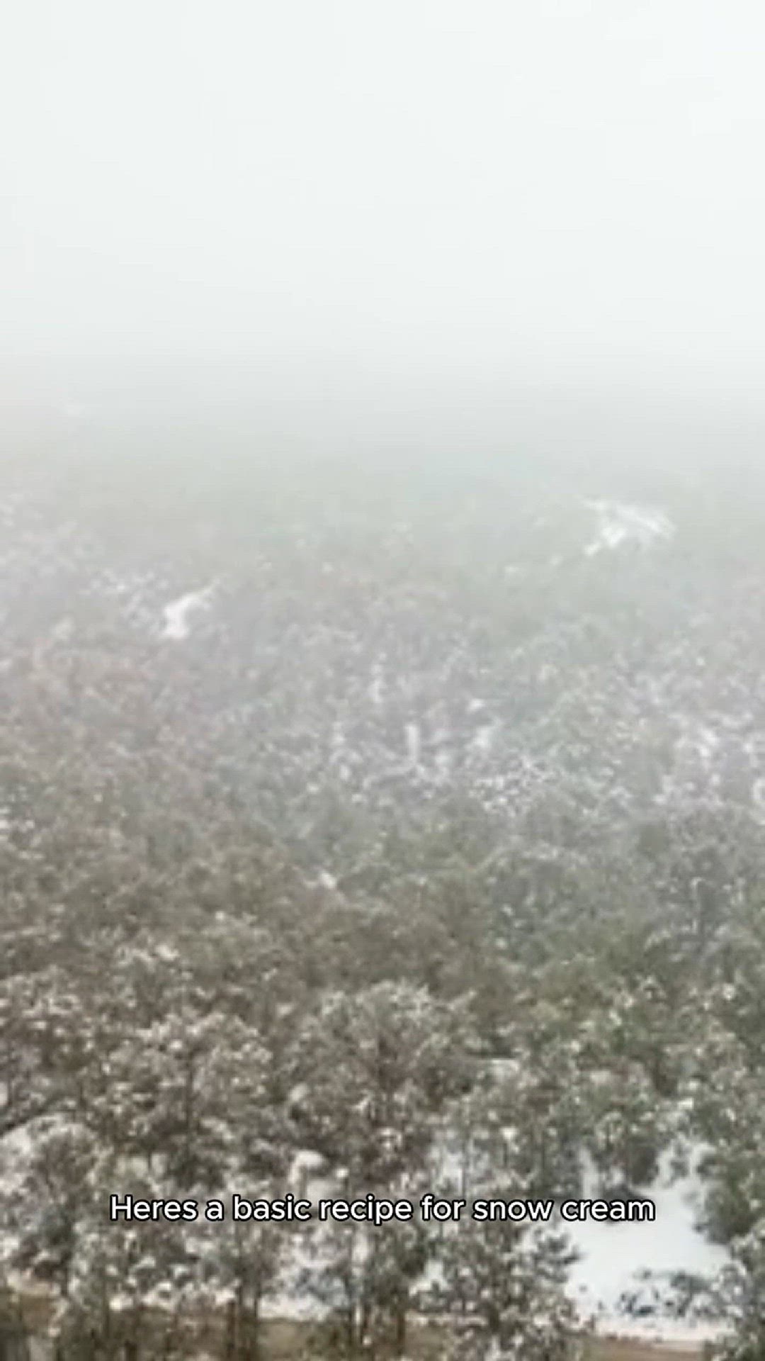 Video thumbnail for Snow cream recipe