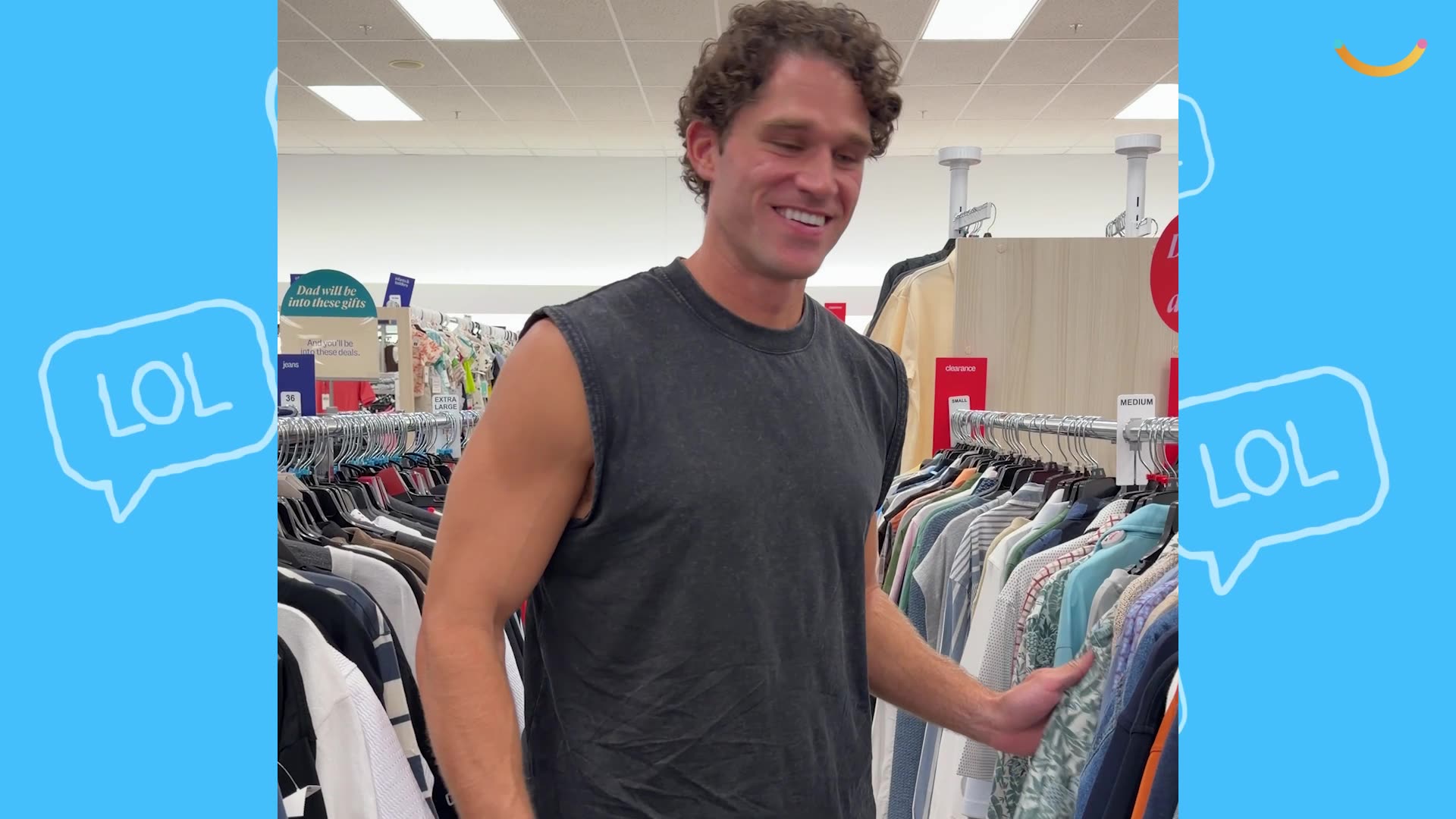 Video thumbnail for Couple Plan Fun Date Night Game Wearing Everything They Touch In Store