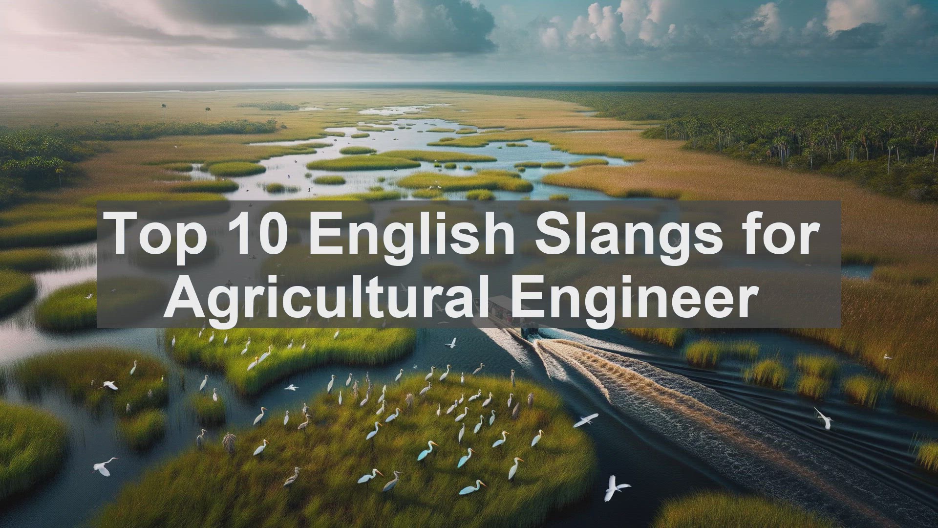 'Video thumbnail for Top 10 English Slangs for Agricultural Engineer'