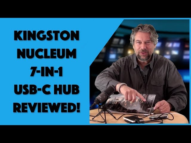 Video thumbnail for The Cool Kingston Nucleum 7 in 1 USB-C Hub REVIEWED!