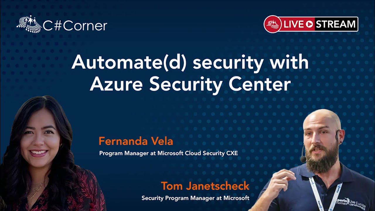 'Video thumbnail for Automate(d) security with Azure Security Center || IT Security Virtual Conference 2021'
