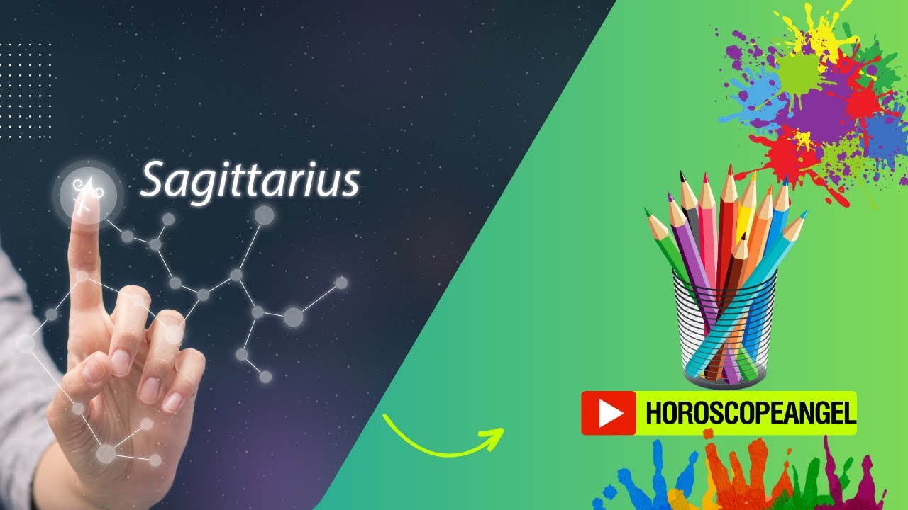 'Video thumbnail for Sagittarius Lucky Colors for 2024 : video blog'