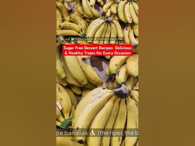 Video thumbnail for Sugar Free Dessert Recipes Delicious & Healthy Treats for Every Occasion