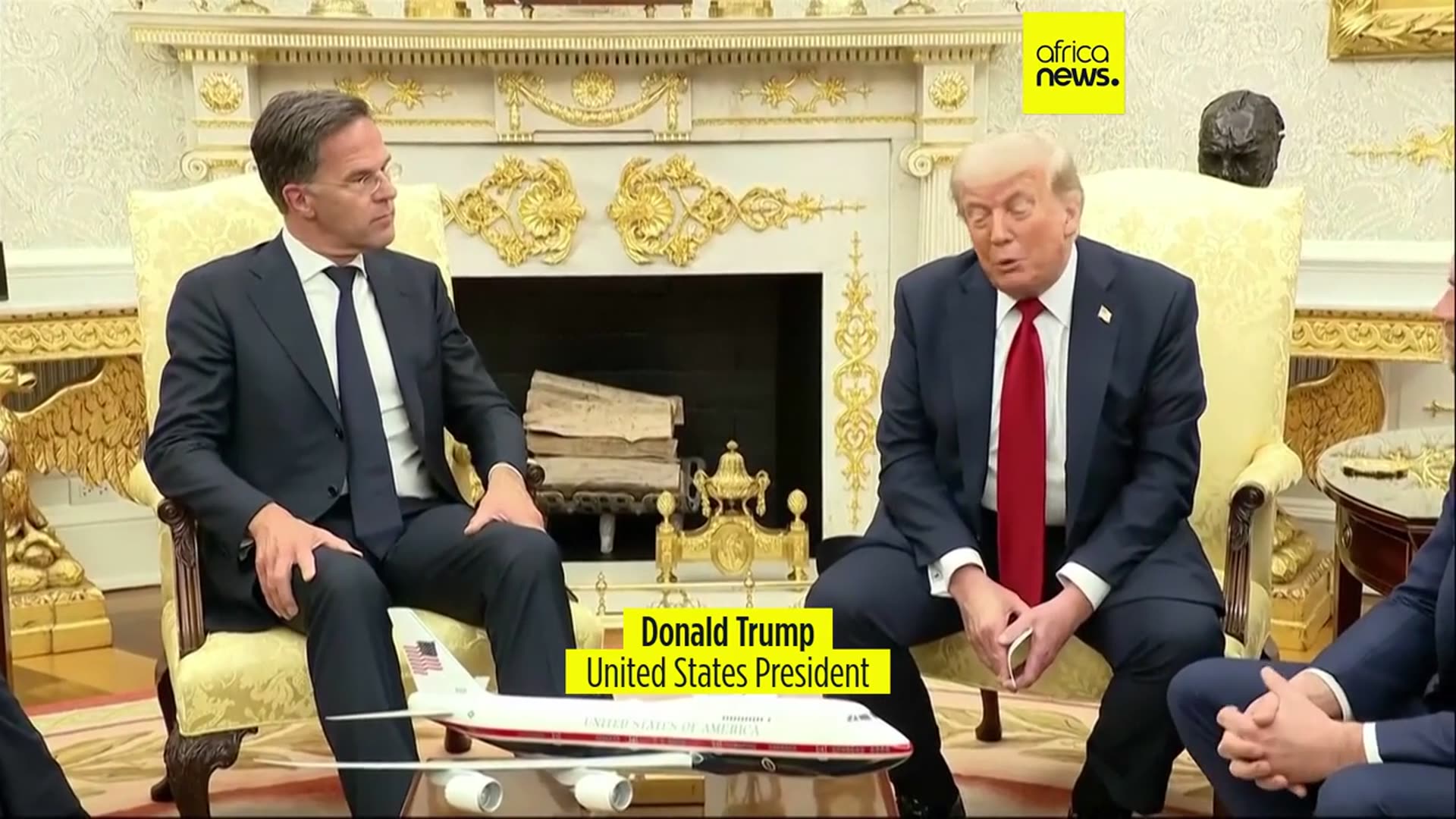 'Video thumbnail for Trump threatens Russia with tariffs if no Ukraine peace deal reached within 50 days'