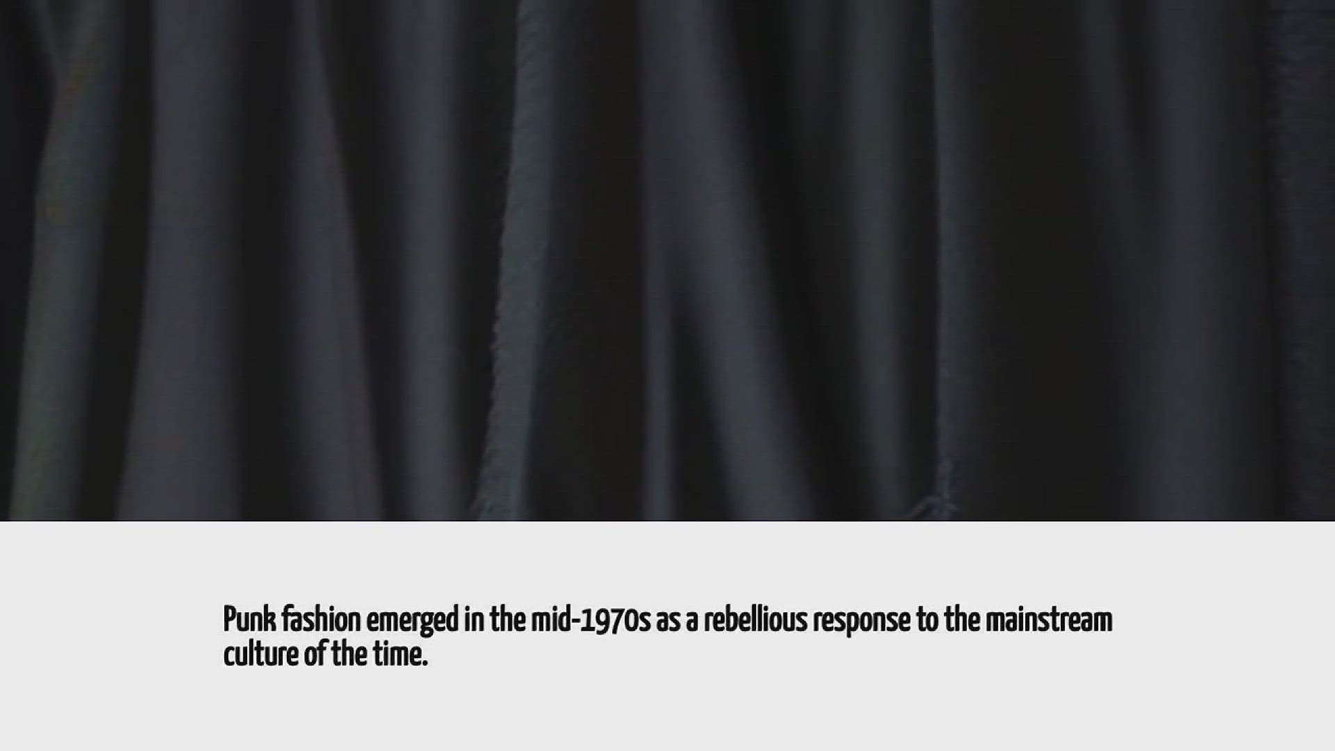 Video thumbnail for When Did Punk Fashion Start