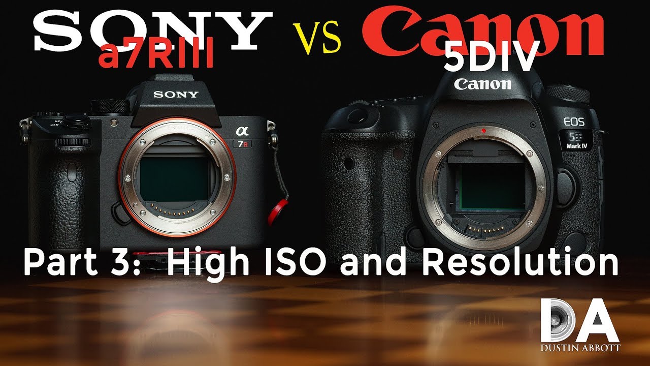 Video thumbnail for Sony a7R3 vs Canon 5D Mark IV | Part 3: High ISO and Resolution