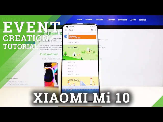 Video thumbnail for How to Add Event to Calendar in Xiaomi Mi 10 – Create Events