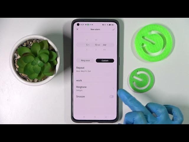 Video thumbnail for How to Set Up an Alarm Clock on REALME GT 2 Pro