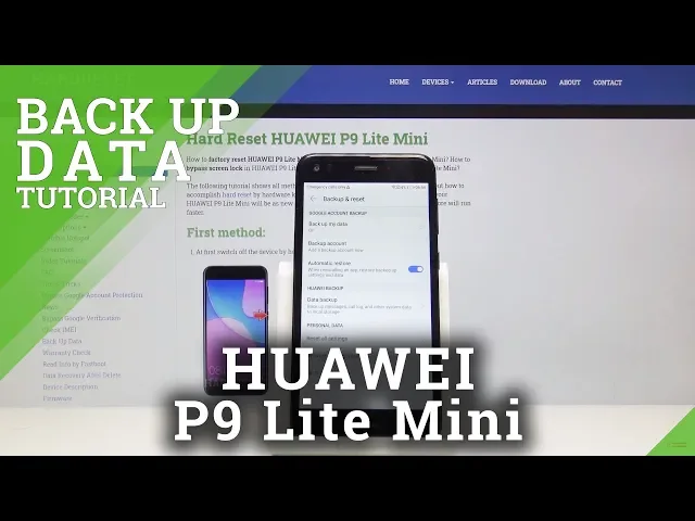 Video thumbnail for How to Enable Google Backup in HUAWEI P9 Lite Mini - Protect Data by Google Backup
