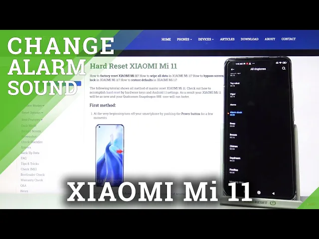 Video thumbnail for Xiaomi Mi 11 - All Alarm Tones Checkup