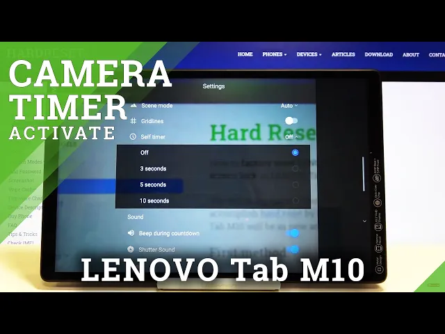 Video thumbnail for How to Set Camera Timer in LENOVO Tab M10 – Set Camera Countdown