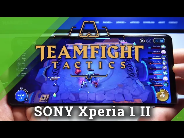 Video thumbnail for TFT mobile Gameplay on Sony Xperia 1 II – Teamfight Tactics Mobile Test