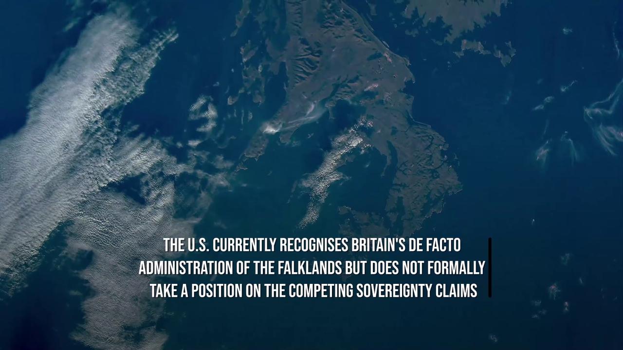 Video thumbnail for Milei Says 'Winds Of Change' Favour Argentina's Falkland Islands Claim.