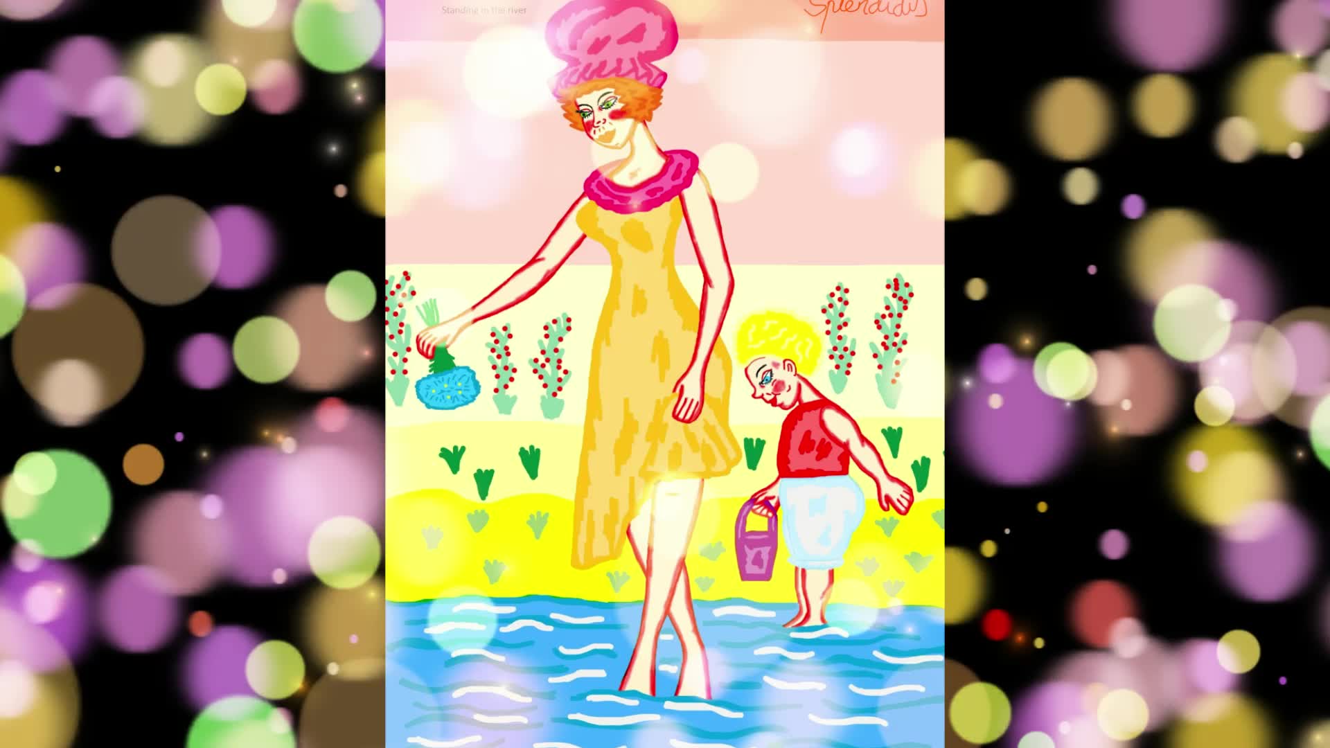 Video thumbnail for standing in the river