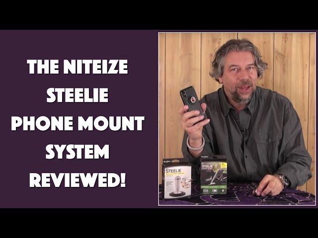 Video thumbnail for The Ingenious NiteIze STEELIE Phone & Tablet Mount Kit - REVIEWED