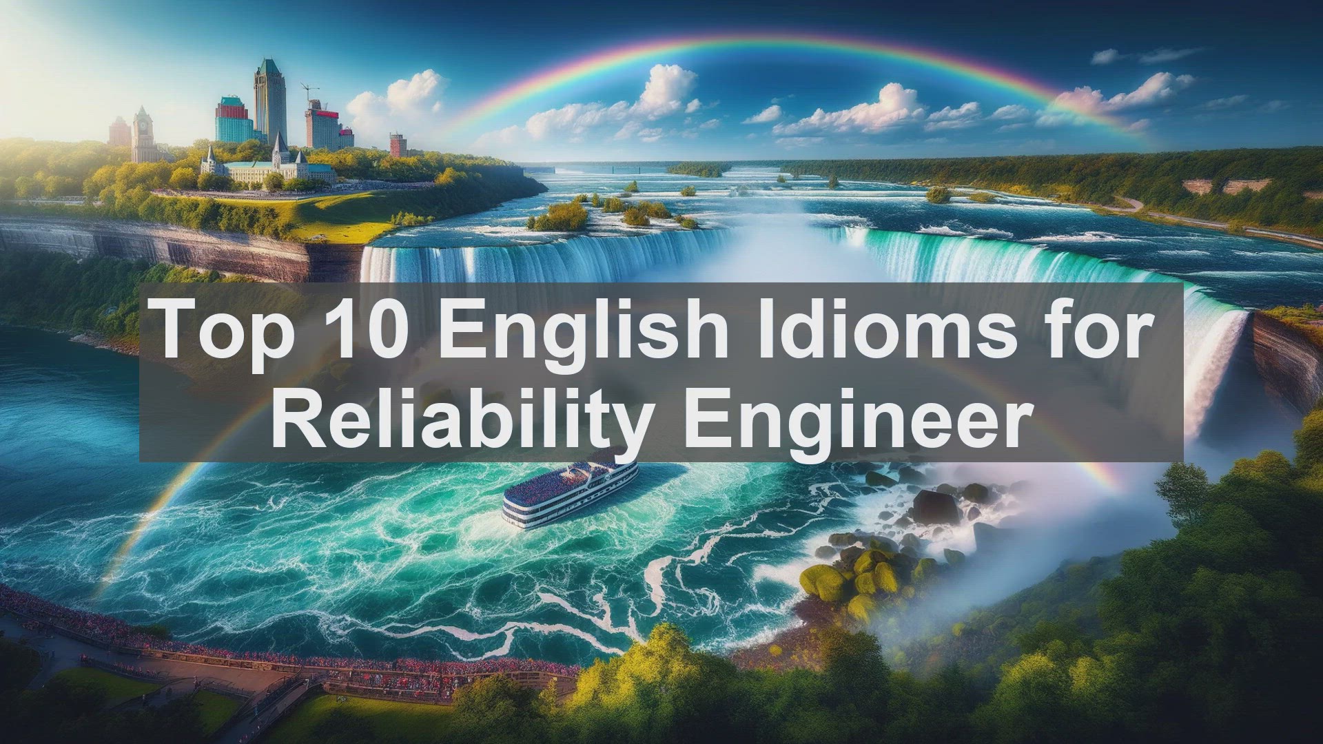 'Video thumbnail for Top 10 English Idioms for Reliability Engineer'