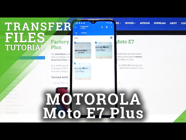 Video thumbnail for How to Move Data in MOTOROLA Moto E7 Plus – Transfer Files