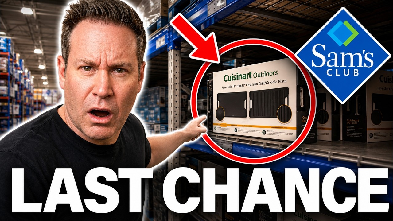 Video thumbnail for Sam's Club Is Discontinuing THESE Items — Prices Just CRASHED (July 2026)