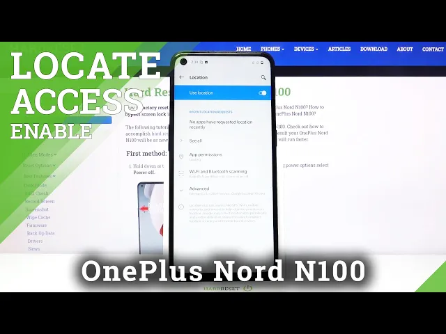 Video thumbnail for How to Disable Location of OnePlus Nord N100 – Locate Location Settings
