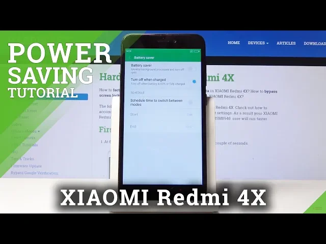 Video thumbnail for How to Save Battery in Xiaomi Redmi 4X - Power Saving Mode