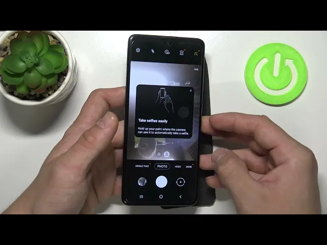 Video thumbnail for How to Take Selfie Using Palm Gestures on SAMSUNG Galaxy A52