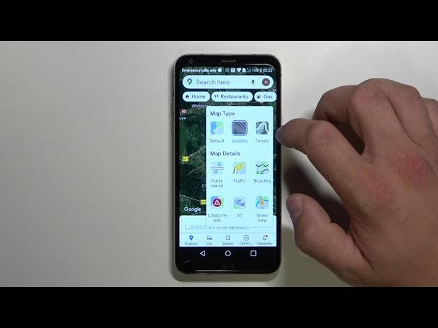 Video thumbnail for How to Change Map Type in LG Q6 – Find Google Maps Options