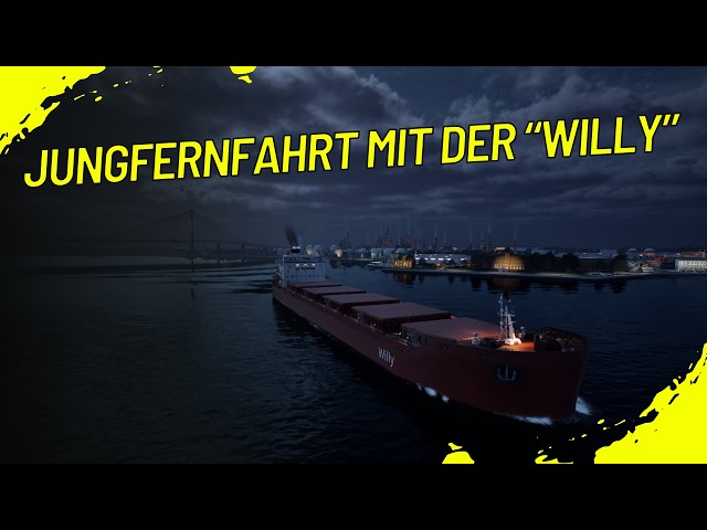 Video thumbnail for Seafarer: The Ship Sim | Let's Play | #11 Jungfernfahrt mit der "Willy"
