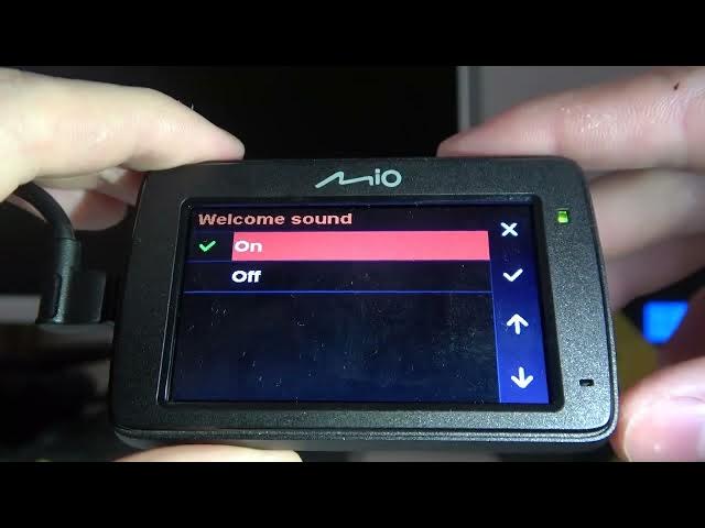 Video thumbnail for How To Enable & Disable Welcome Sounds On Mio MiVue 731