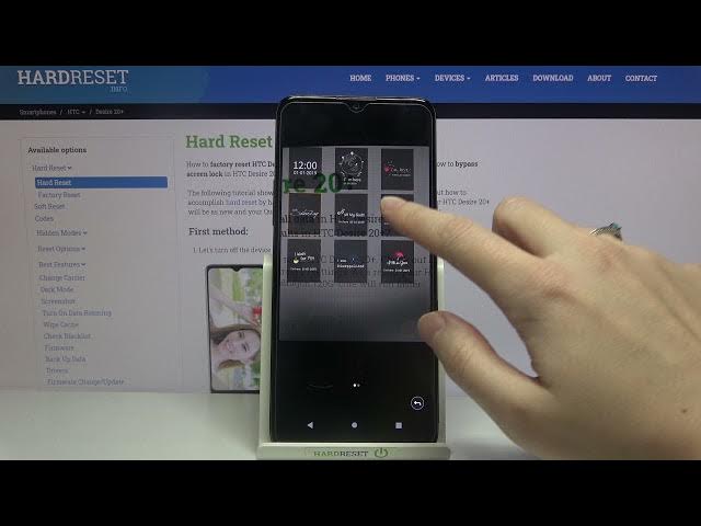 Video thumbnail for How to Manage Camera Watermark in HTC Desire 20+ - Customize Camera Watermark