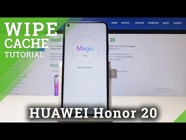 Video thumbnail for How to Wipe Cache Partition in HUAWEI Honor 20 - Format Cached Files